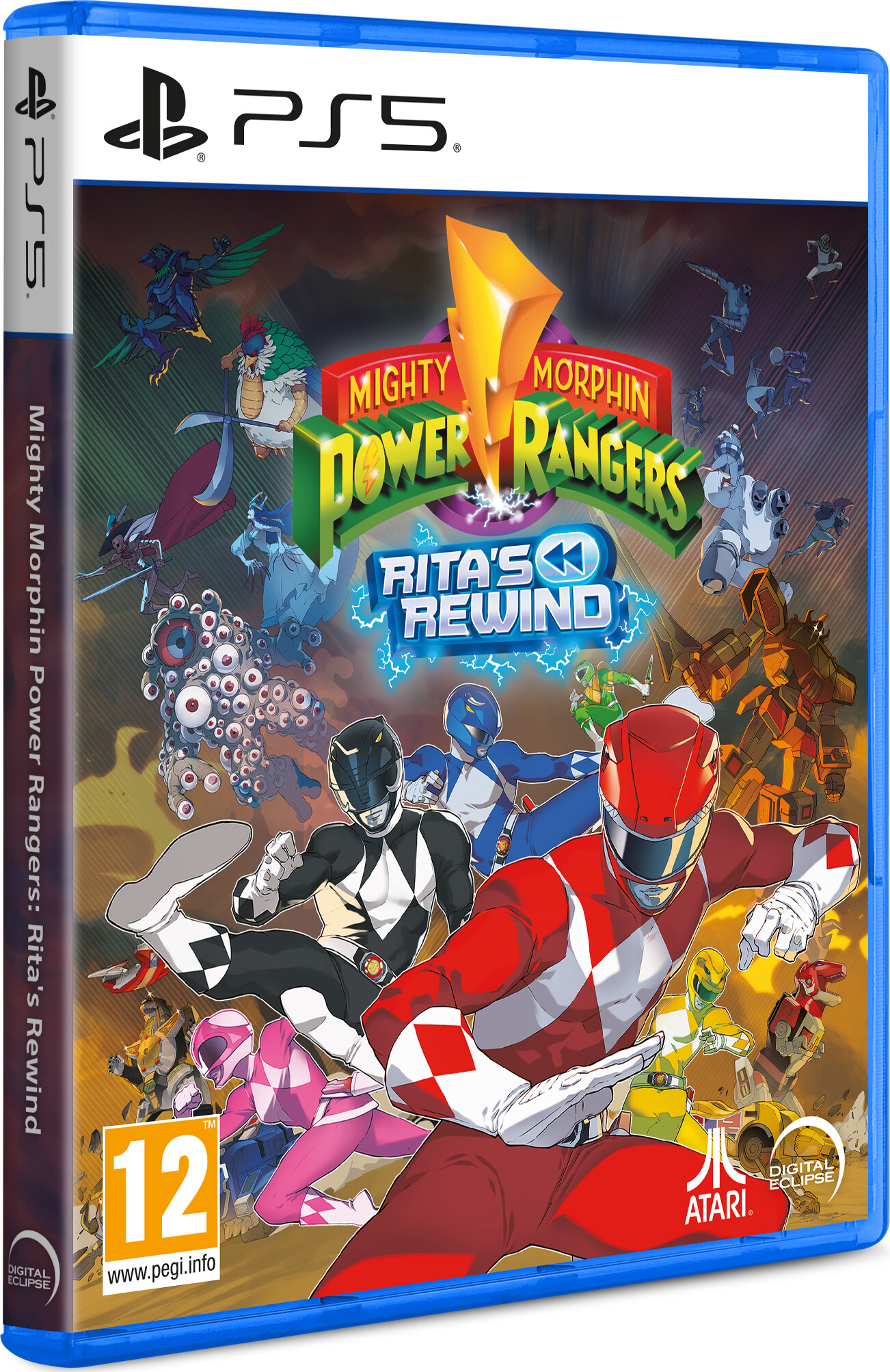 Mighty Morphin Power Rangers: Rita's Rewind - Sony PlayStation 5 - Beat 'em Up