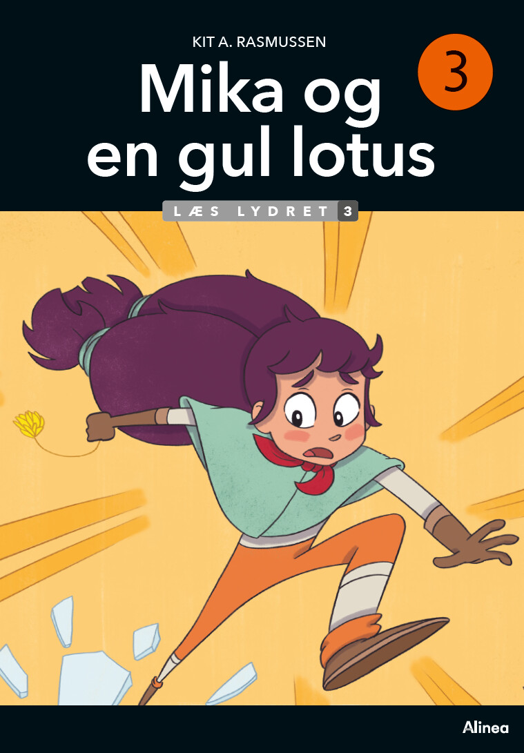 Billede af Mika 3 - Mika Og En Gul Lotus, Læs Lydret 3 - Kit A. Rasmussen - Bog