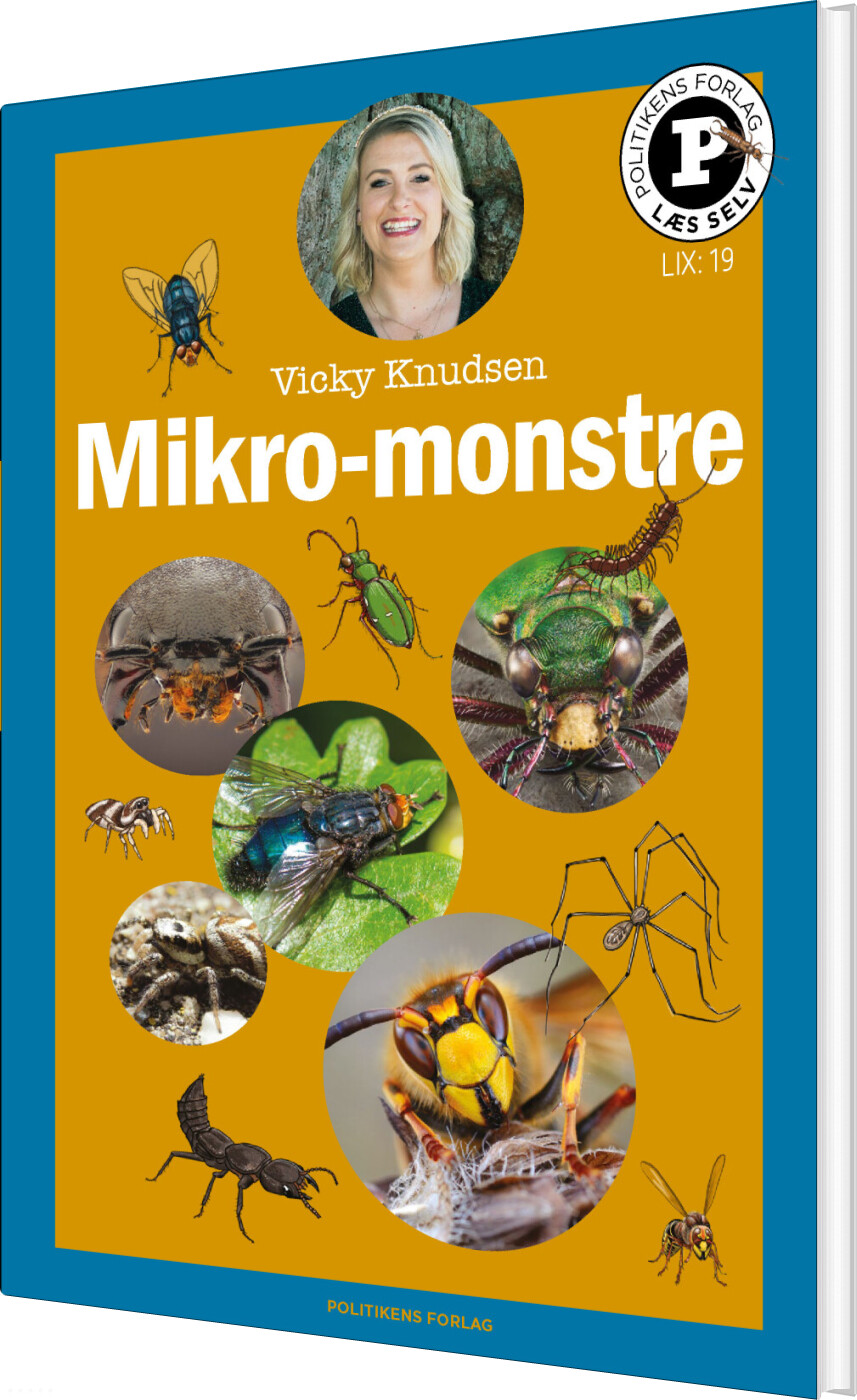 Billede af Mikro-monstre - Læs Selv-serie - Vicky Knudsen - Bog hos Gucca.dk