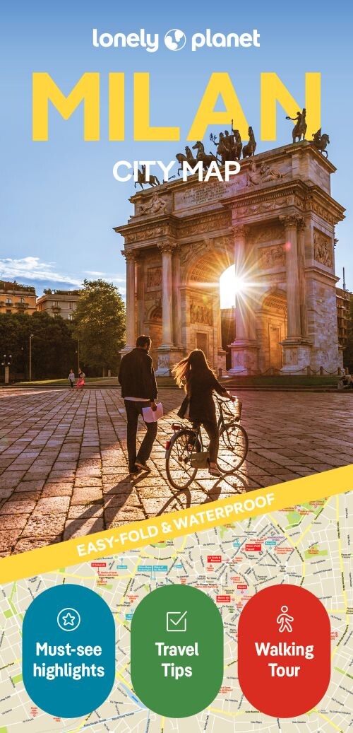 Milan City Map, Lonely Planet - Lonely Planet - English Book