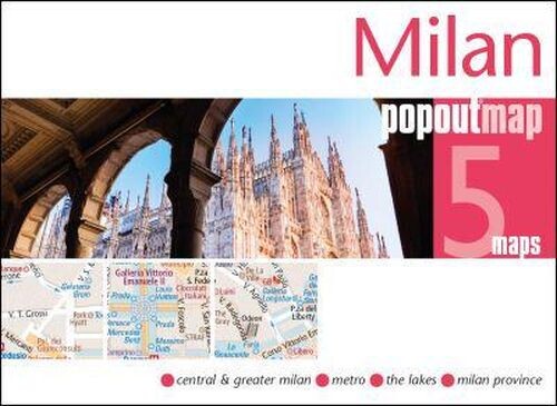 Milan Popout Map - Popout Map - English Book