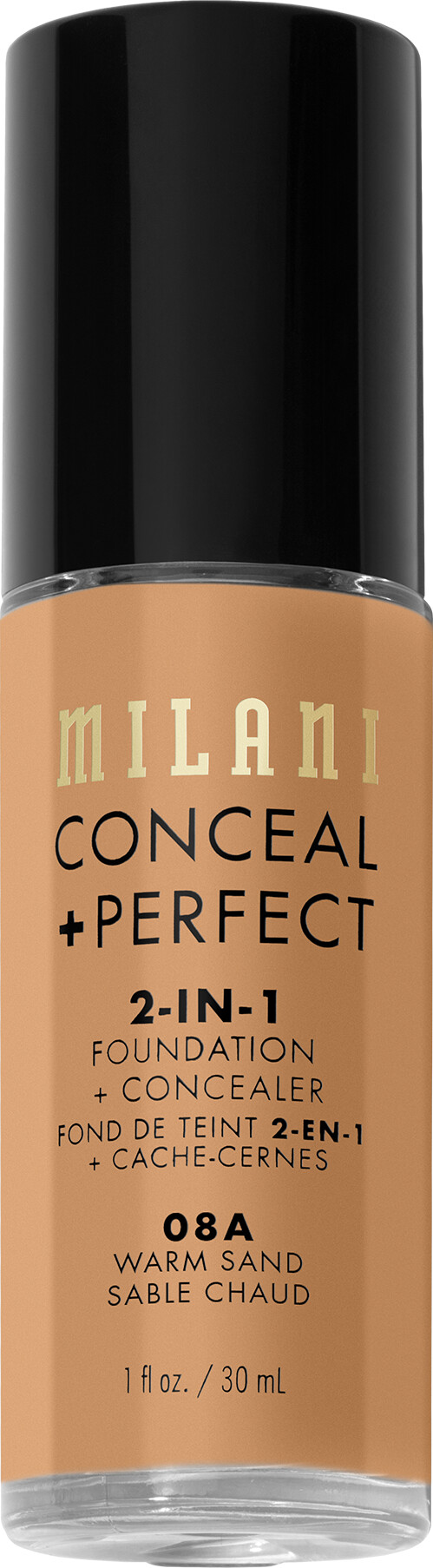Milani Cosmetics - Conceal + Perfect 2-in-1 Foundation - Warm Sand - 30 Ml