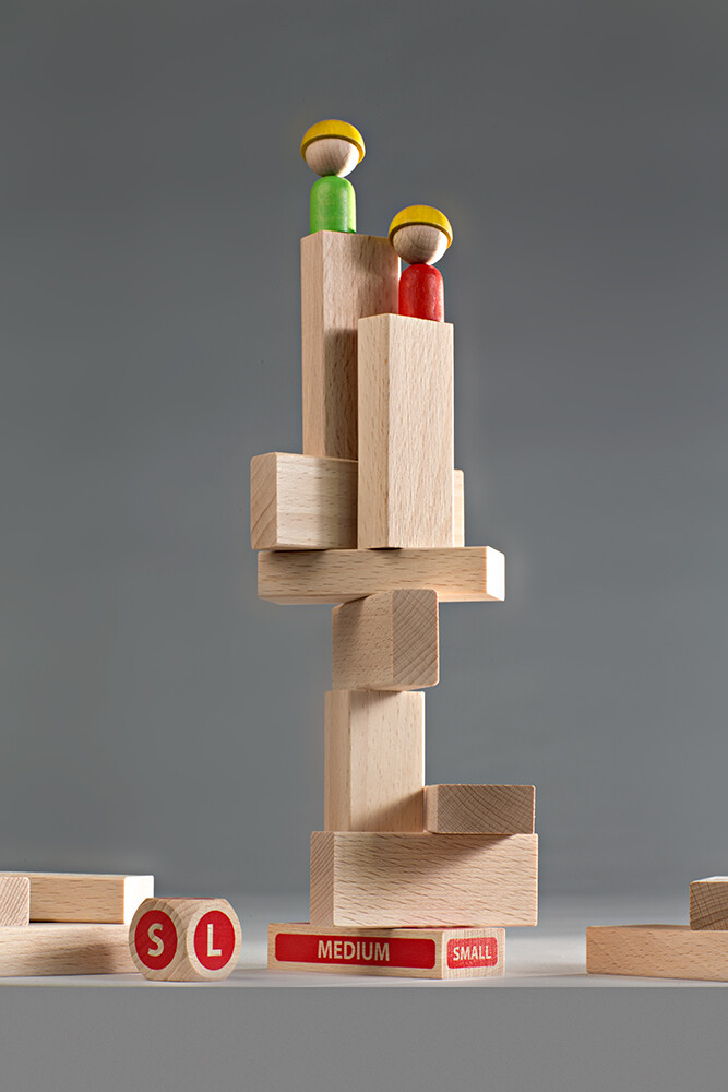 Milaniwood - Det Skøre Palads - Balancespil Til Børn - Træ