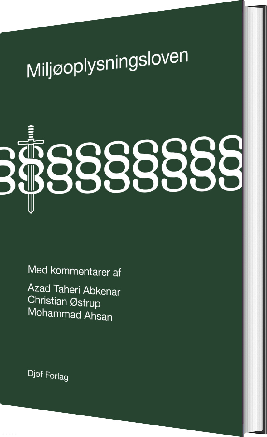 Miljøoplysningsloven - Azad Taheri Abkenar - Bog