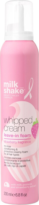 Milk_shake - Whipped Cream Leave-in Foam Strawberry Fragrance 200 Ml - Hårkur