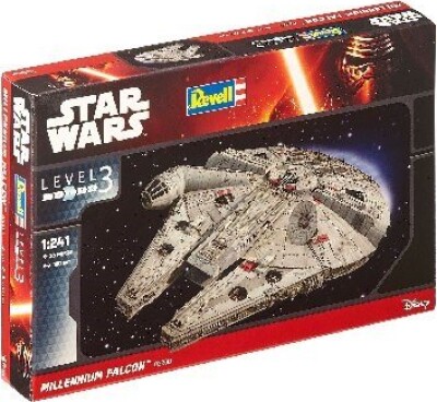 Revell - Star Wars - Millennium Falcon Model Byggesæt - 1:241 - Level 3 - 03600