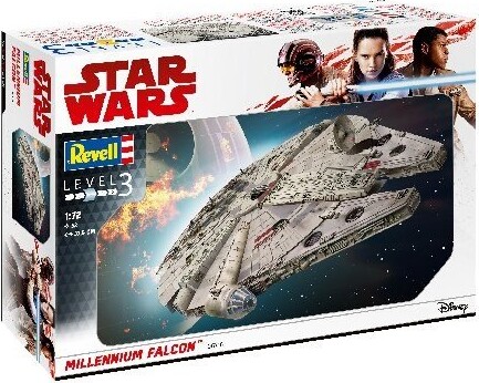 Revell - Millennium Falcon Modelrumskib - 1:72 - Level 3 - 06718