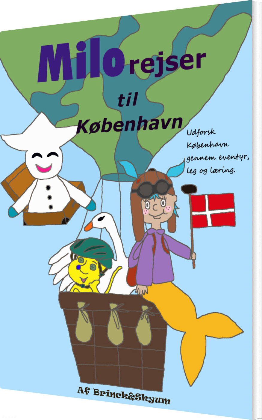 Milo Rejser Til København - Stephanie Brinck - Bog