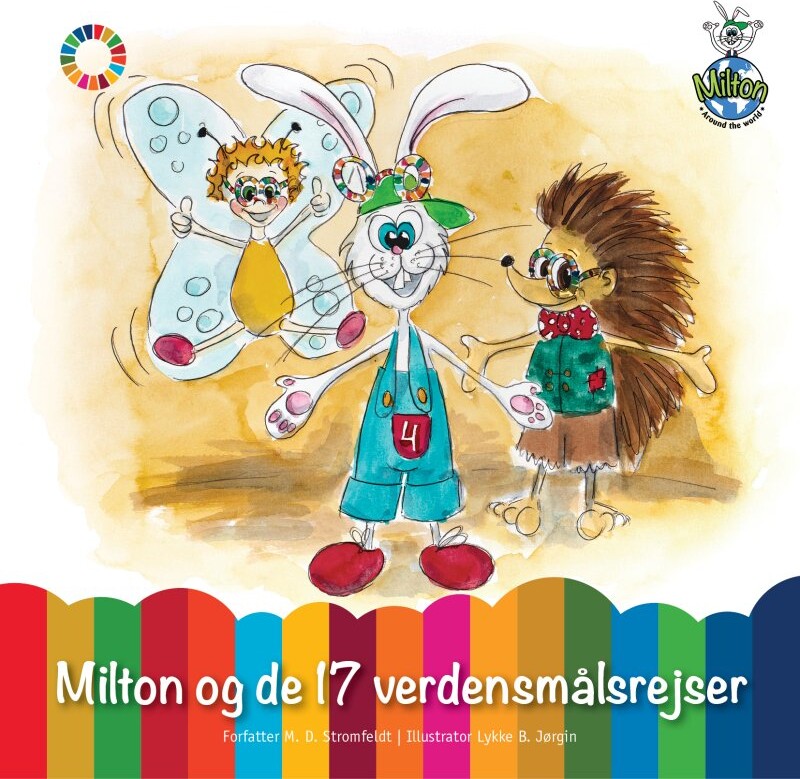 Billede af Milton Og De 17 Verdensmålsrejser - M. D. Stromfeldt - Bog