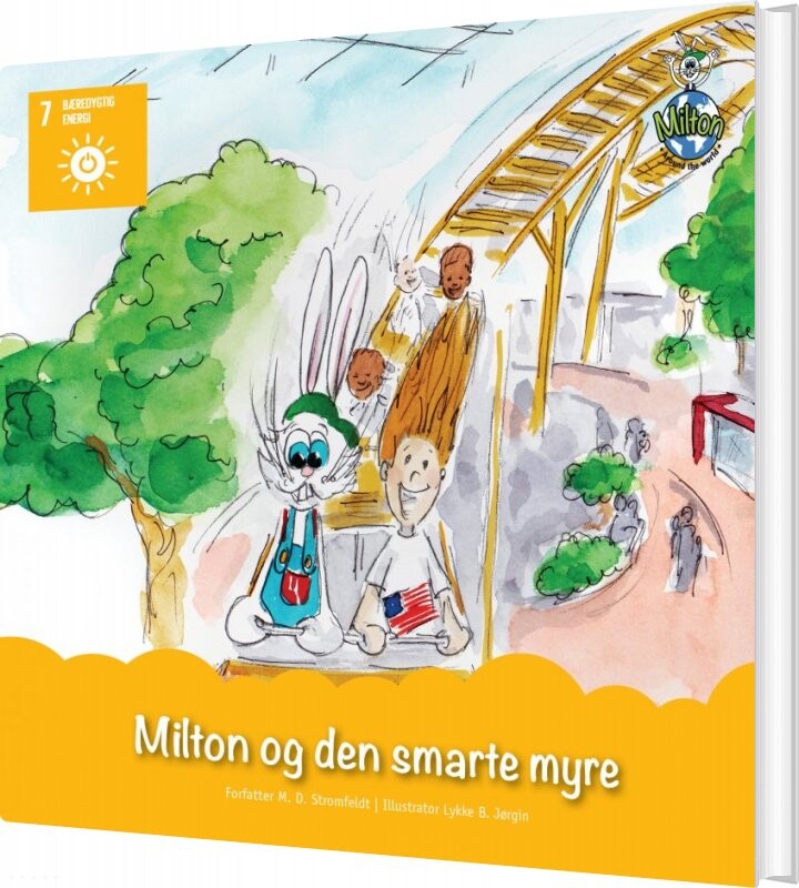Billede af Milton Og Den Smarte Myre - M. D. Stromfeldt - Bog
