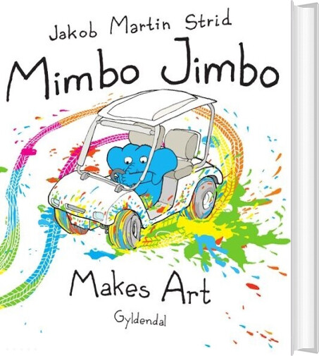 Billede af Mimbo Jimbo Makes Art - Engelsk Udgave - Jakob Martin Strid - Bog