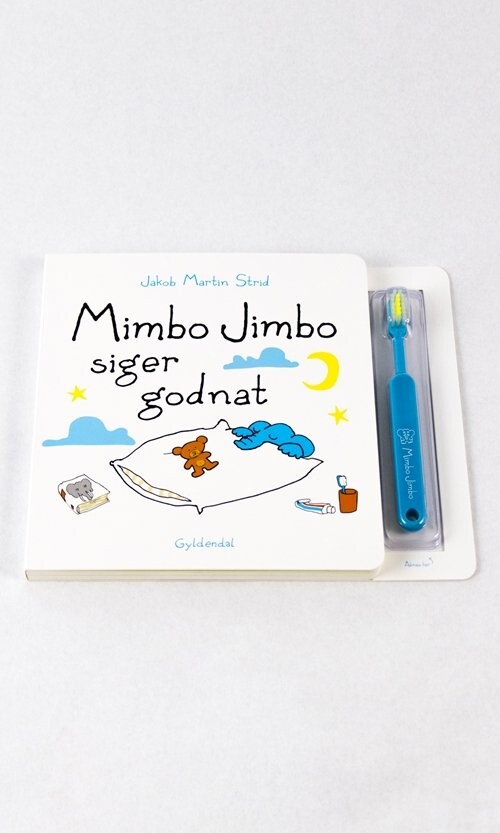 Mimbo Jimbo Siger Godnat - Med Tandbørste - Jakob Martin Strid - Bog