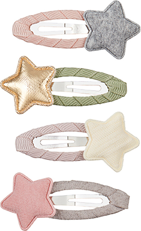 Mimi & Lula - 4 Hårspænder - Tokyo Star Safari Summer