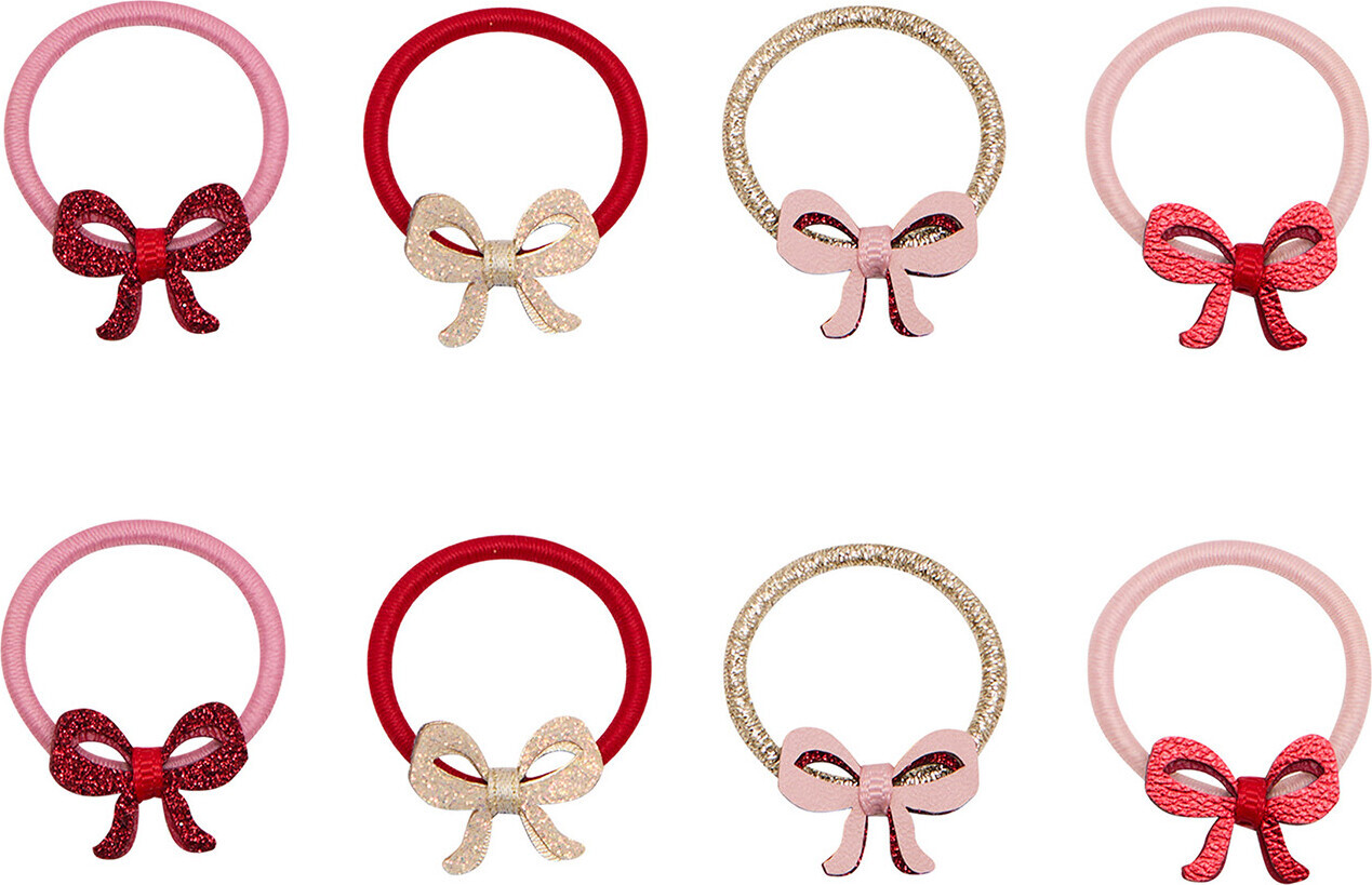 Mimi & Lula - 8 Hårelastikker - Mini Cutesy Bow
