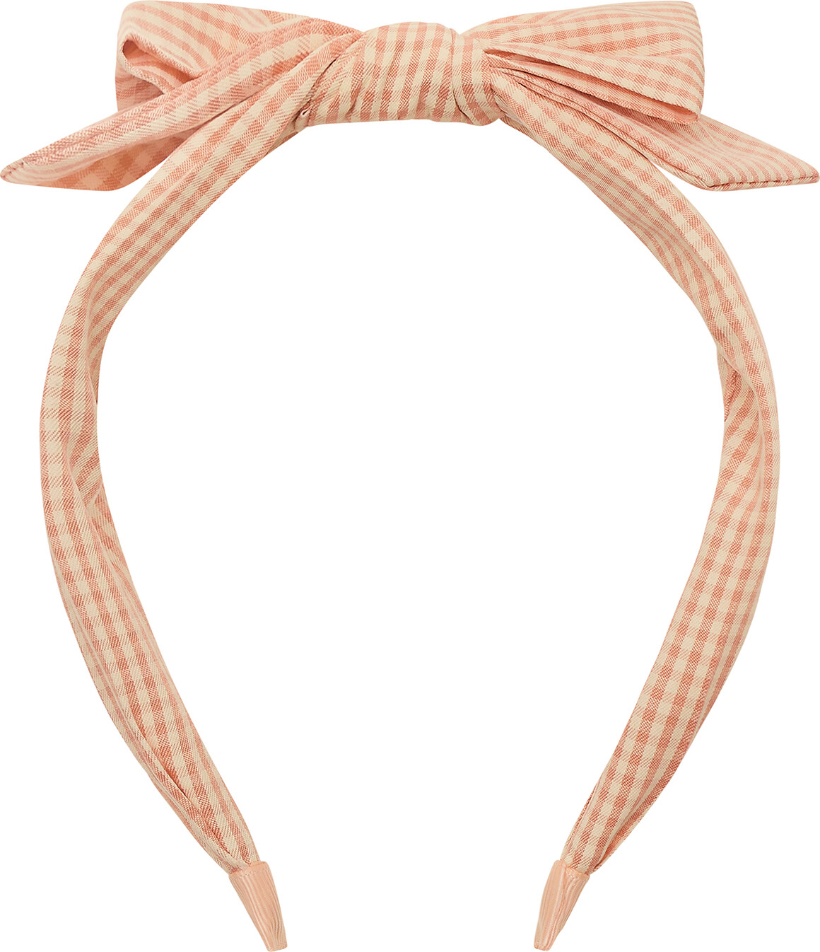 Mimi & Lula - Hårbøjle - Gingham Peaches And Cream