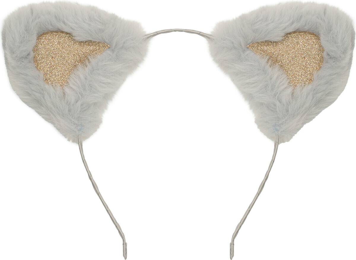 Hårbøjle Til Børn - Bløde Glitrende Katteører - Mimi & Lula