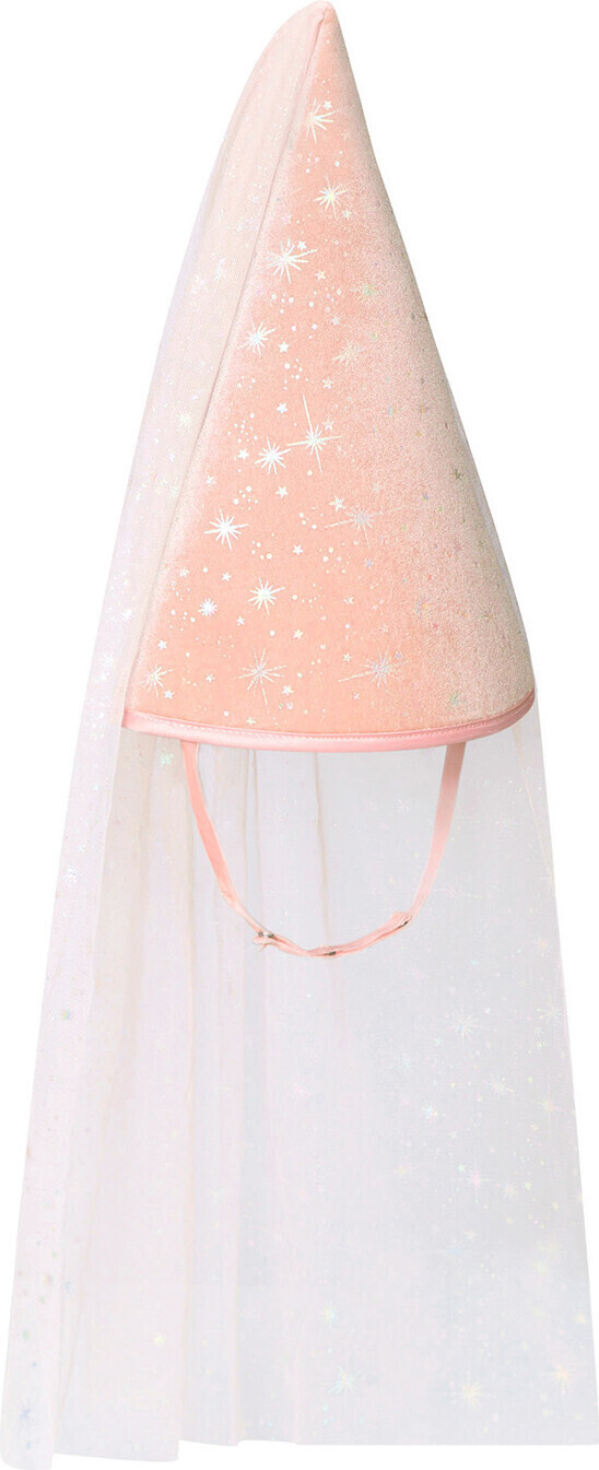 Prinsesse Hat Til Børn - Pink Glimmer Prinsesse - Mimi & Lula
