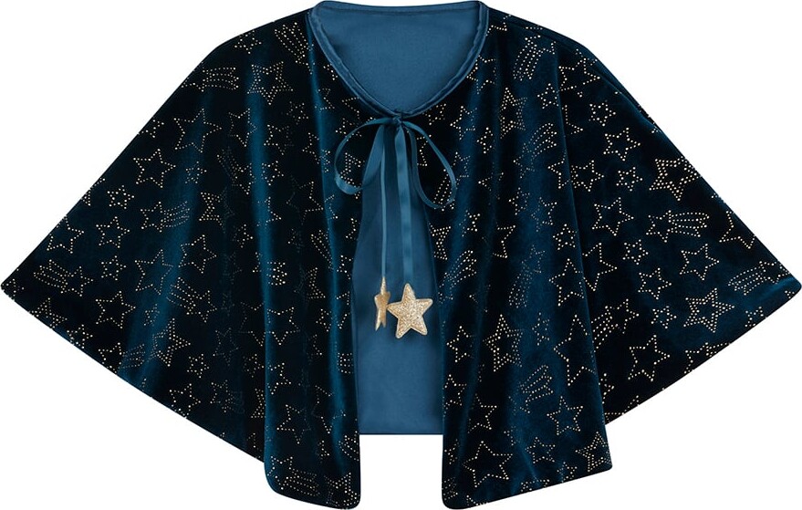 Kappe Udklædning Til Børn - Mørkeblå Med Stjerner - Mimi & Lula
