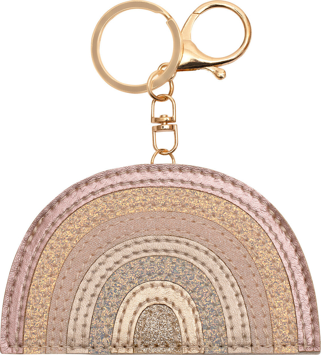 Nøglering Til Børn - Pink Regnbue - Mimi & Lula