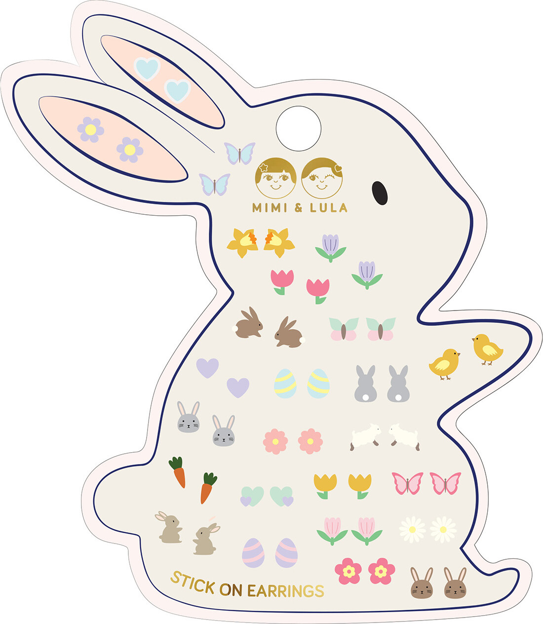 Mimi & Lula - ørestickers 25 Par - Easter