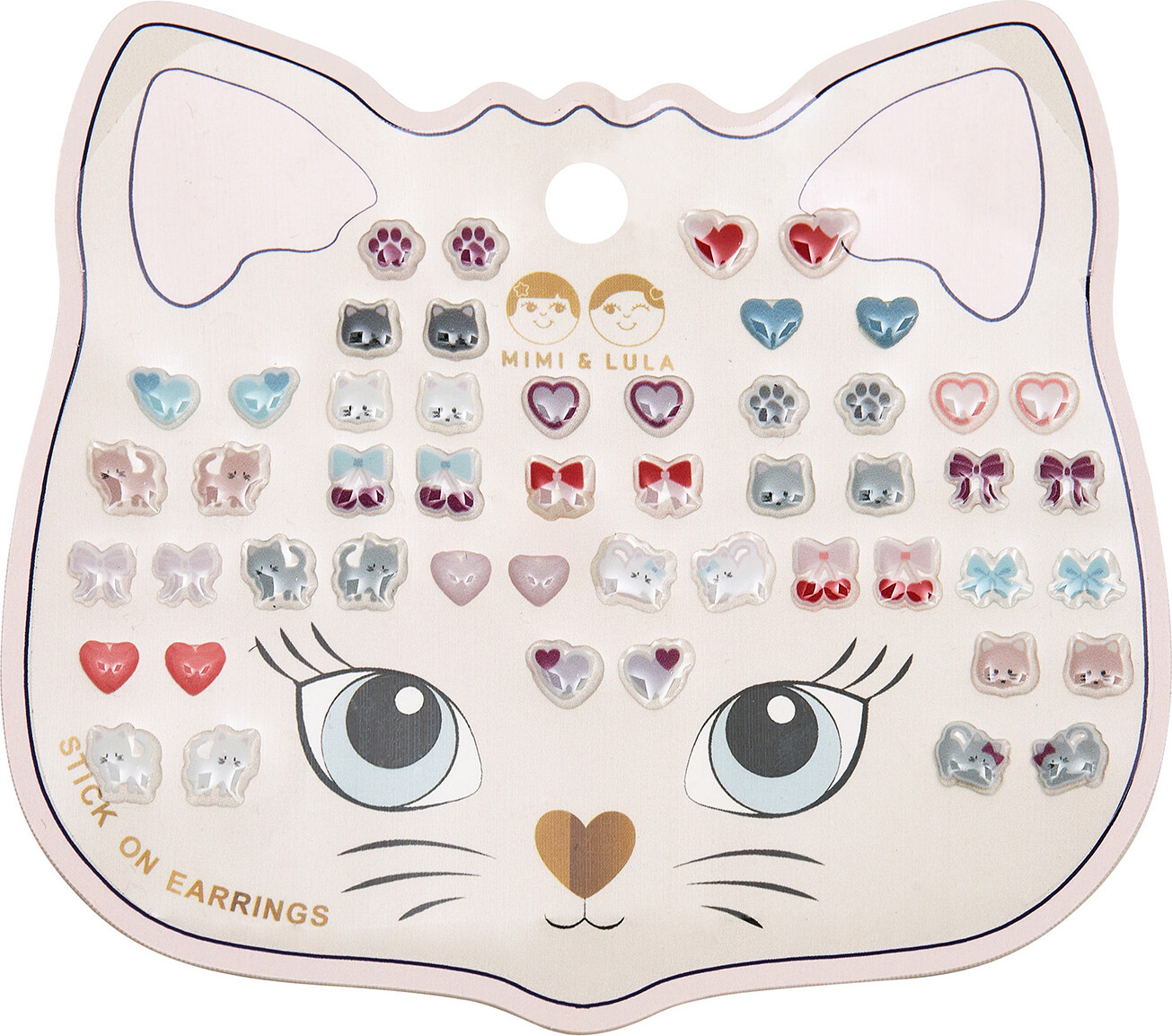 Mimi & Lula - ørestickers 25 Par - Kittybow