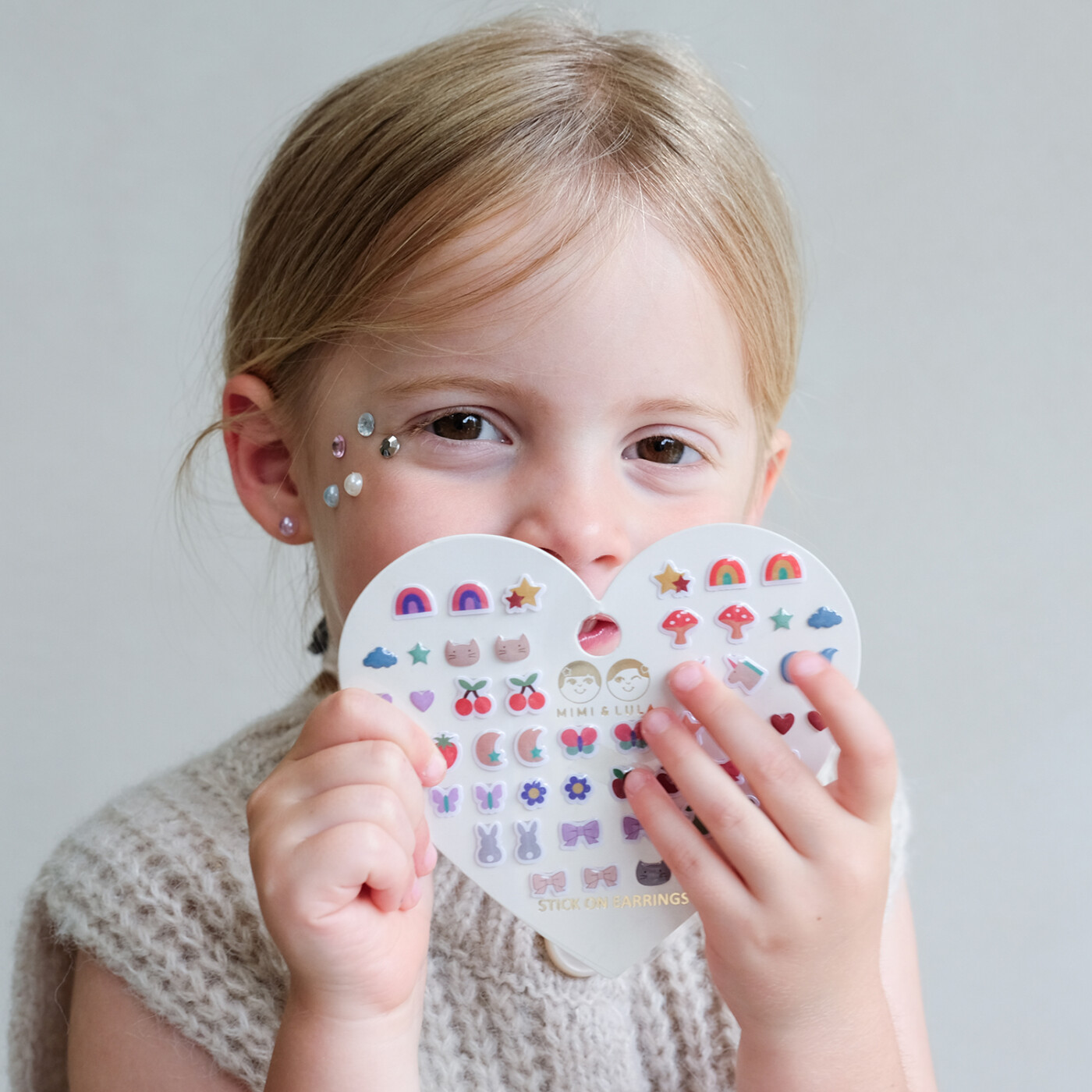 ørestickers Til Børn - 25 Par - Blandet - Mimi & Lula