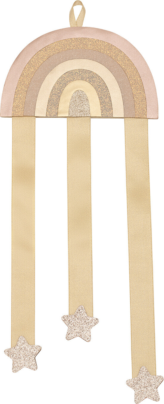 Organizer Til Hårspænder - Pink Regnbue Med Glitter - Mimi & Lula