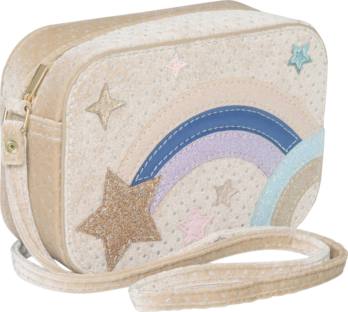 Skuldertaske Til Børn - Stjerneskud Og Glitter - Mimi & Lula