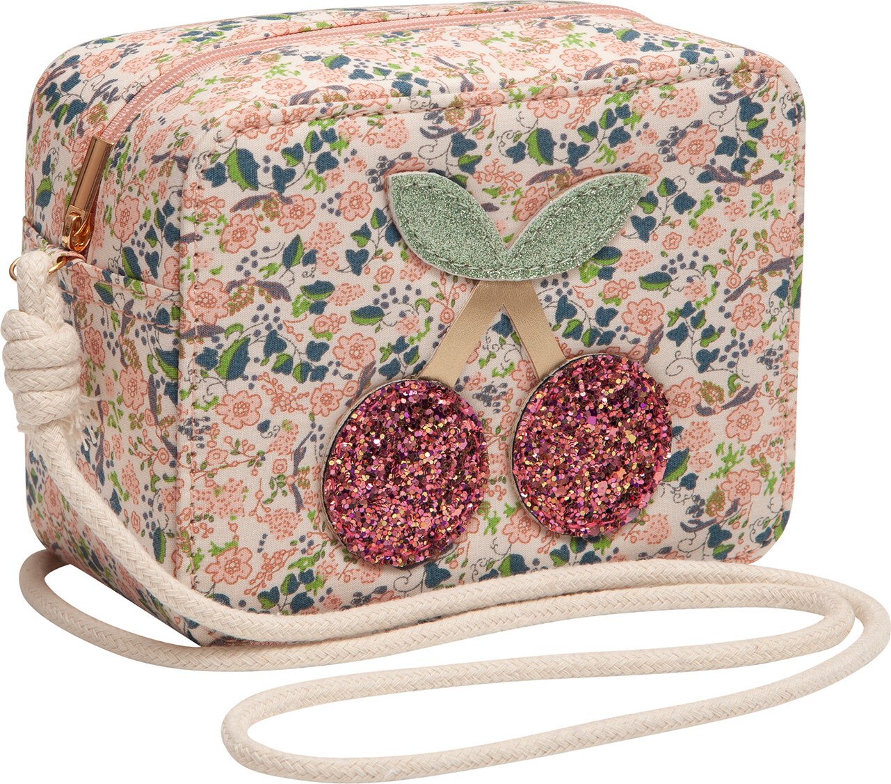 Skuldertaske Til Børn - Floral Cherries Florence - Mimi & Lula