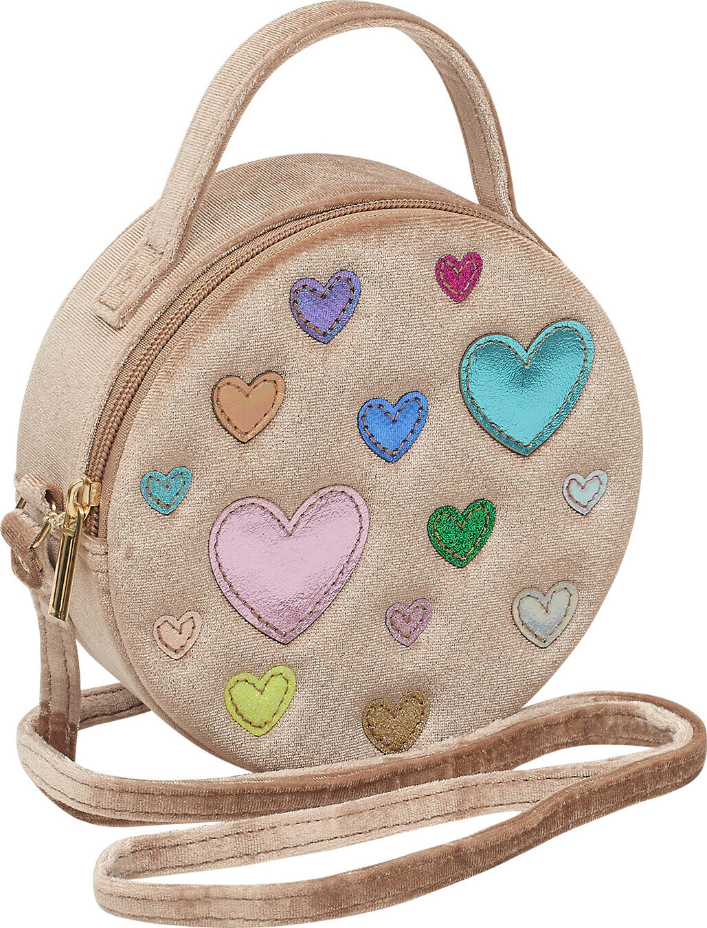 Mimi & Lula - Skuldertaske - Velvet Scatter Heart