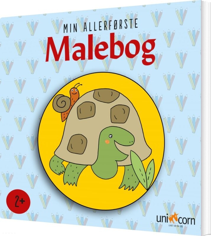 Billede af Min Allerførste Malebog - Diverse - Bog