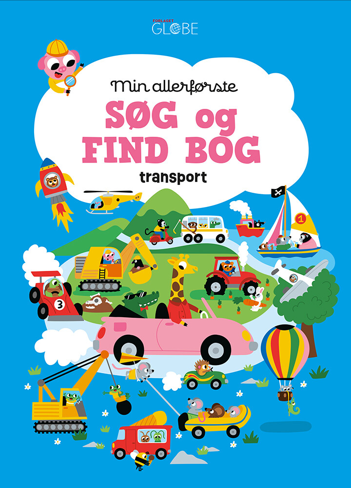 Min Allerførste Søg Og Find Bog - Transport - Monsieur Dupont - Bog