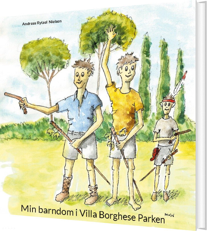 Min Barndom I Villa Borghese Parken - Andreas Rytsel Nielsen - Bog