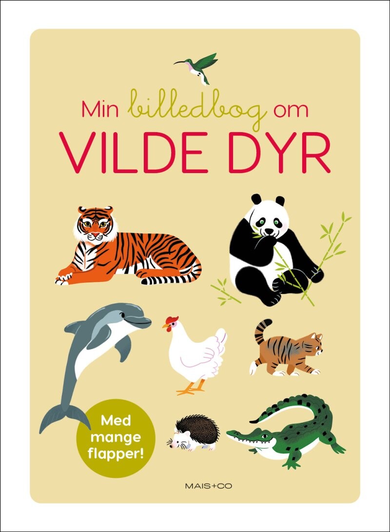 Billede af Min Billedbog Om Vilde Dyr - Diverse - Bog hos Gucca.dk