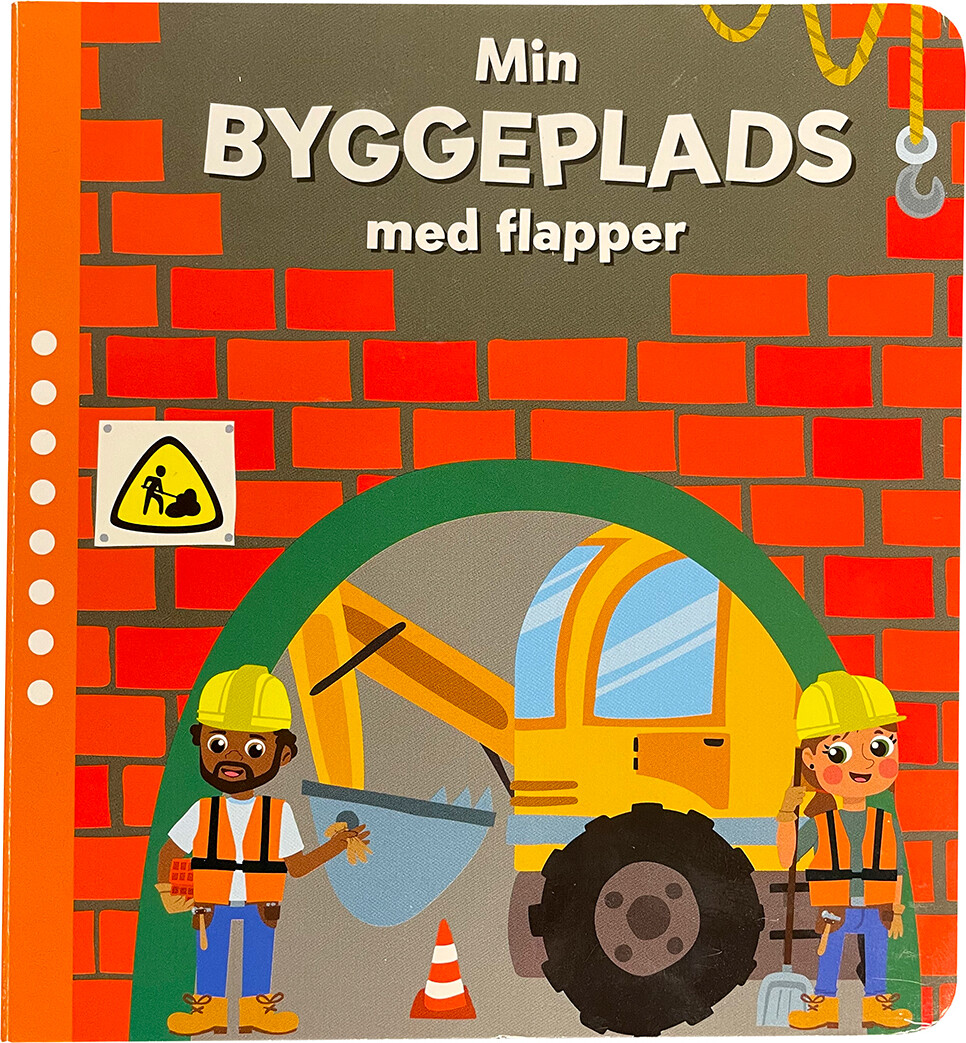 Min Byggeplads Med Flapper - Bog