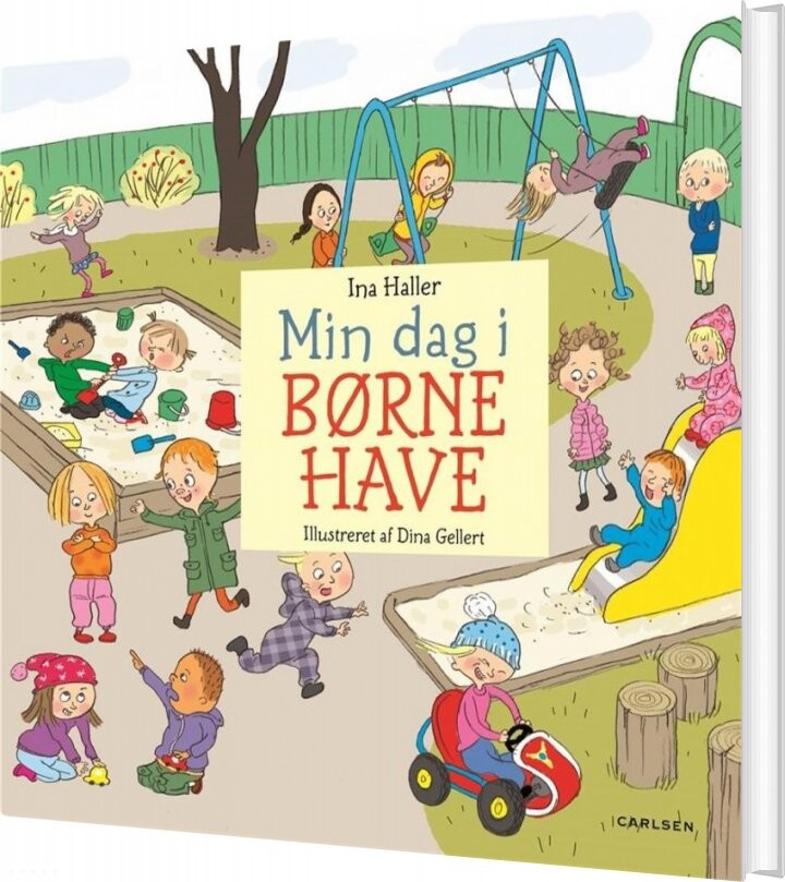 Billede af Min Dag I Børnehave - Ina Victoria Haller - Bog hos Gucca.dk