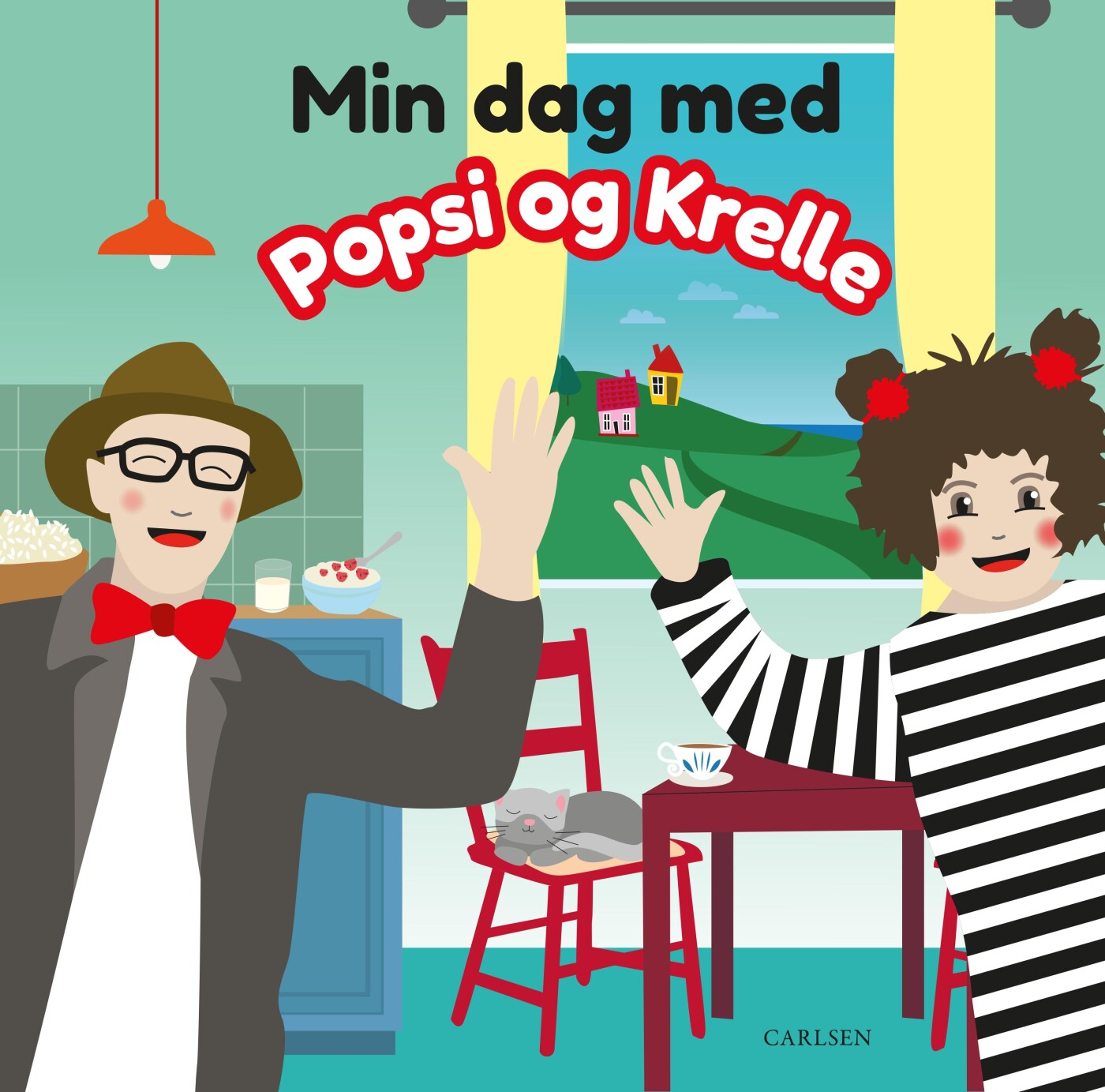 Billede af Min Dag Med Popsi Og Krelle - Popsi - Bog