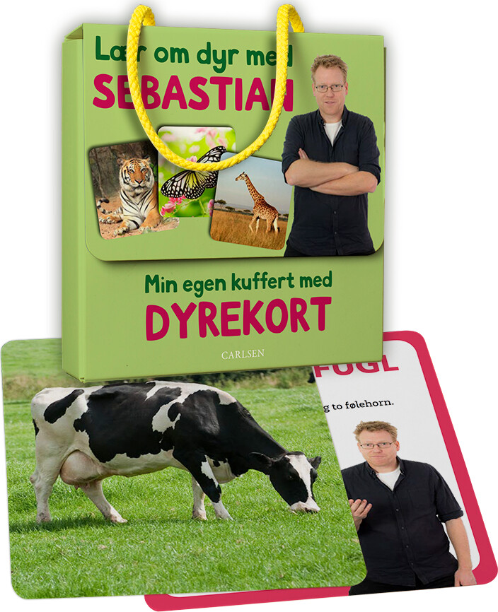 Billede af Min Egen Kuffert Med Dyrekort - Dansk Spildtid Aps - Bog hos Gucca.dk
