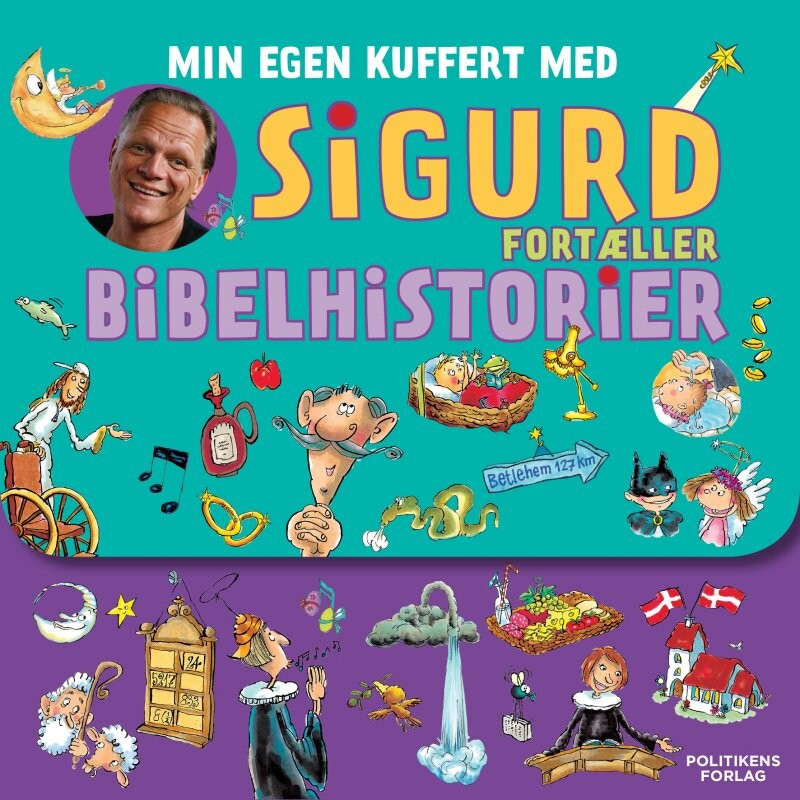Billede af Sigurd Fortæller Bibelhistorier - Min Egen Kuffert - Sigurd Barrett - Bog hos Gucca.dk