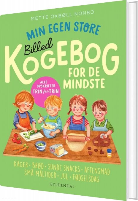Billede af Min Egen Store Billedkogebog For De Mindste - Mette Oxenbøll Nonbo - Bog