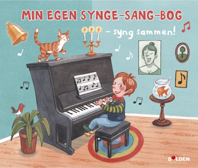 Billede af Min Egen Synge-sang-bog - Syng Sammen! - Birgitte Ahlmann - Bog hos Gucca.dk