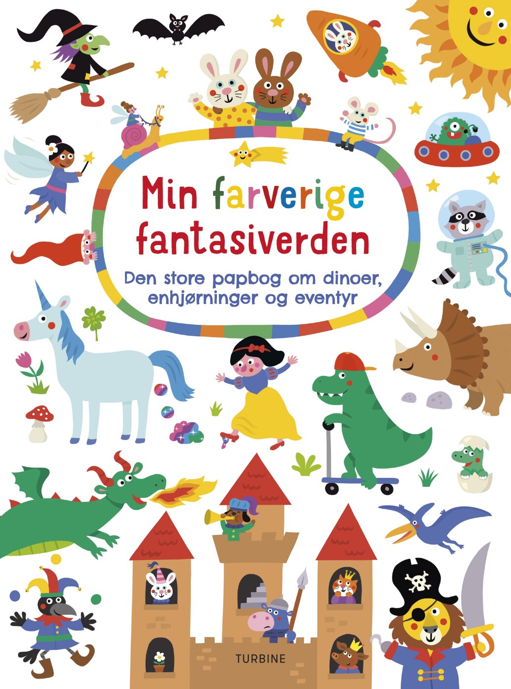 Billede af Min Farverige Fantasiverden - Nastja Holtfreter - Bog