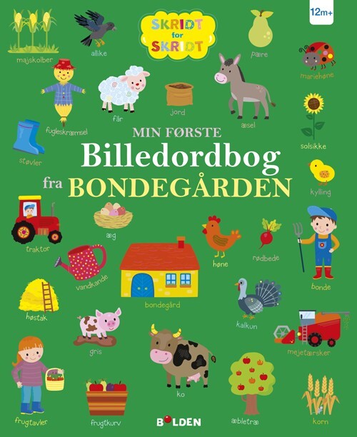 Billede af Min Første Billedordbog Fra Bondegården - Diverse - Bog