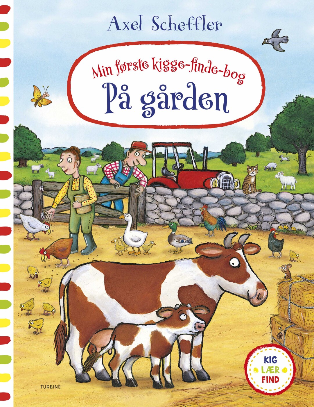 Min Første Kigge-finde-bog - På Gården - Axel Scheffler - Bog