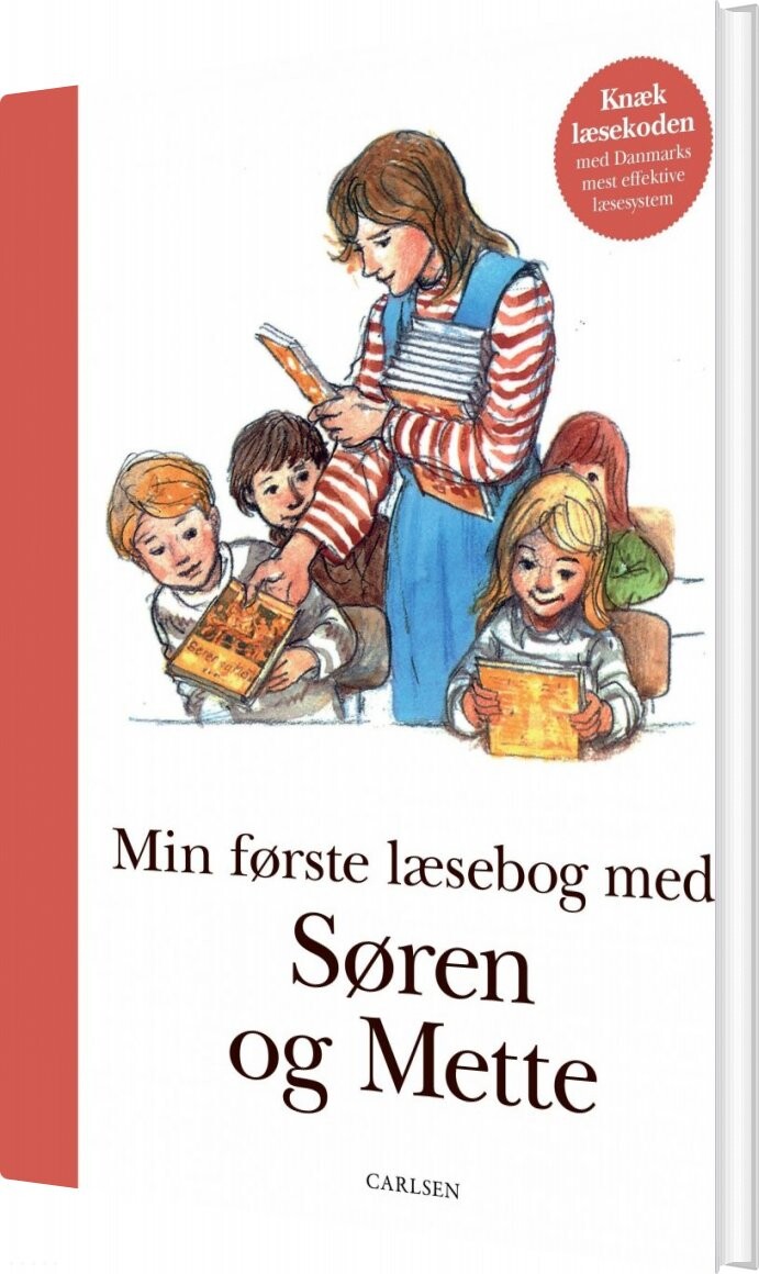 Billede af Min Første Læsebog Med Søren Og Mette - Knud Hermansen - Bog