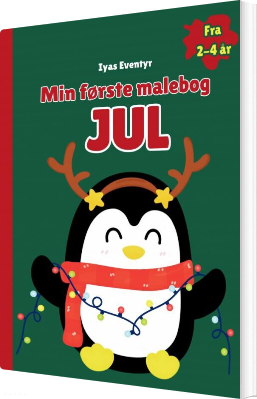 Billede af Min Første Malebog - Jul - Iyas Eventyr - Bog