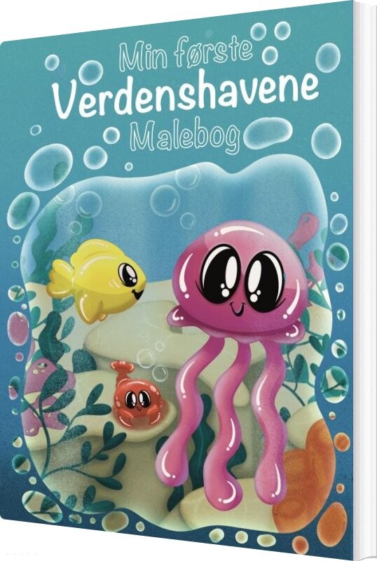 Billede af Min Første Malebog - Verdenshavene - Mia Maniell - Bog
