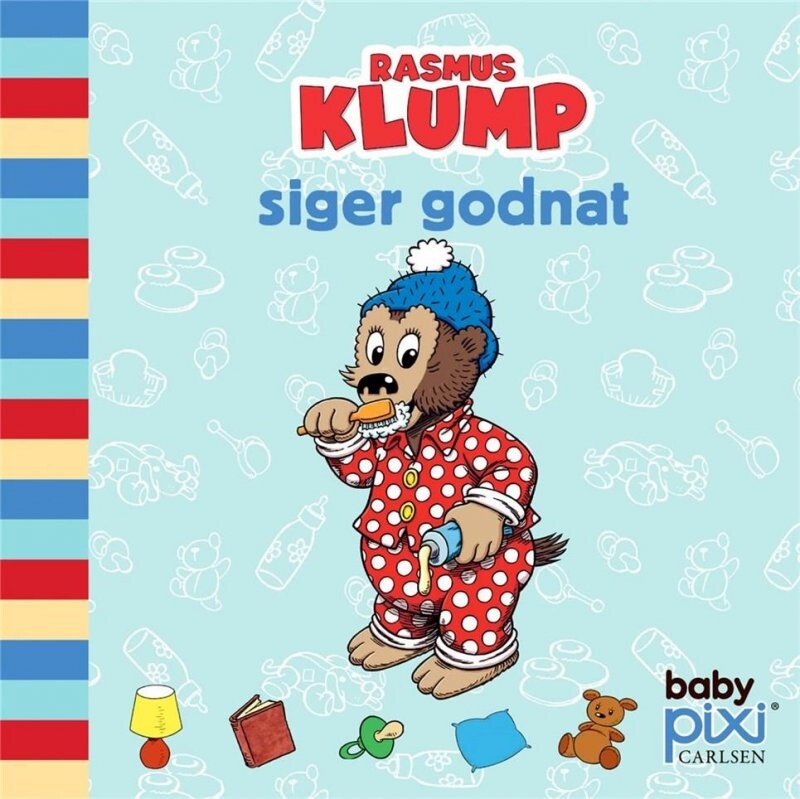 Min Første Pixi - Rasmus Klump Siger Godnat - Vilhelm Hansen - Bog