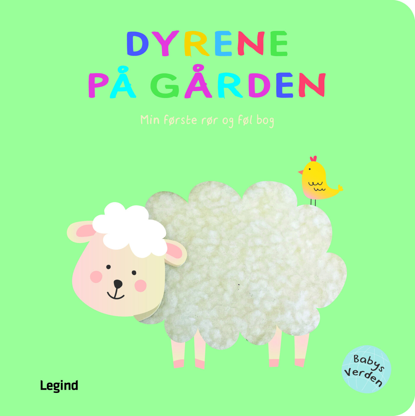 Min Første Rør Og Føl Bog - Dyrene På Gården - Bog