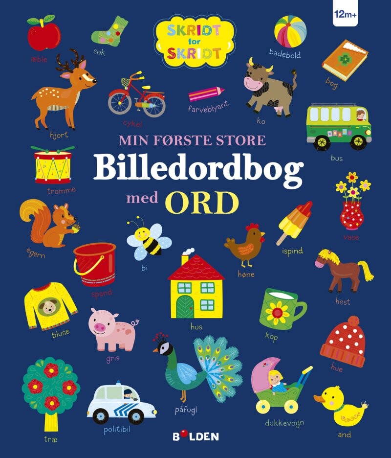 Min Første Store Billedordbog Med Ord - Bog
